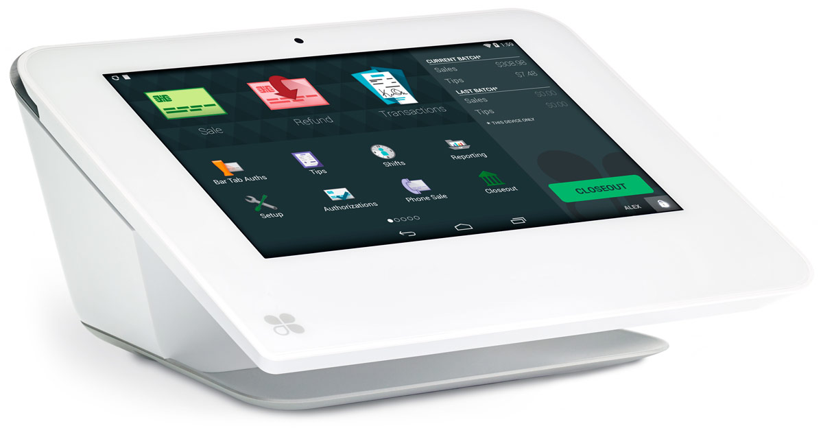 Crawfield Credit Union Clover Mini POS Station