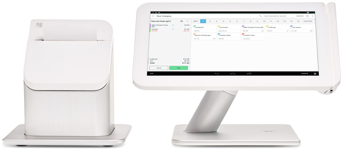 Crawfield Credit Union Clover POS Station