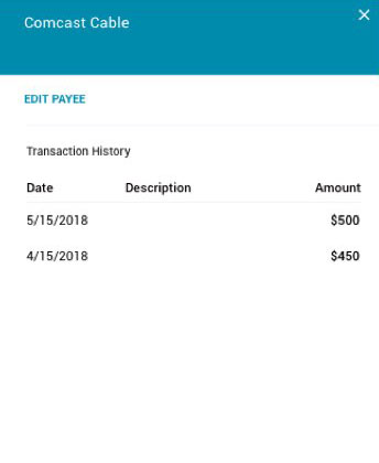Autobooks entry screen.